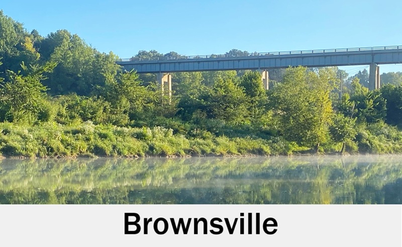 Brownsville, Kentucky river bridge setting for outdoor weddings