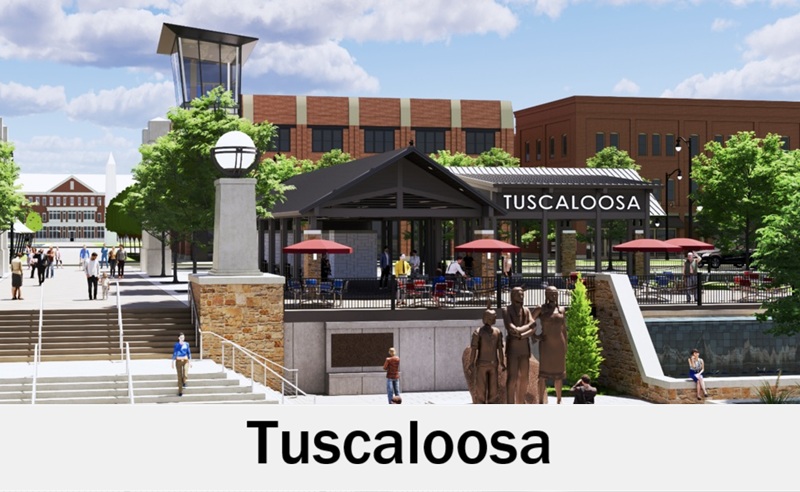 Tuscaloosa, Alabama venue space for wedding reception
